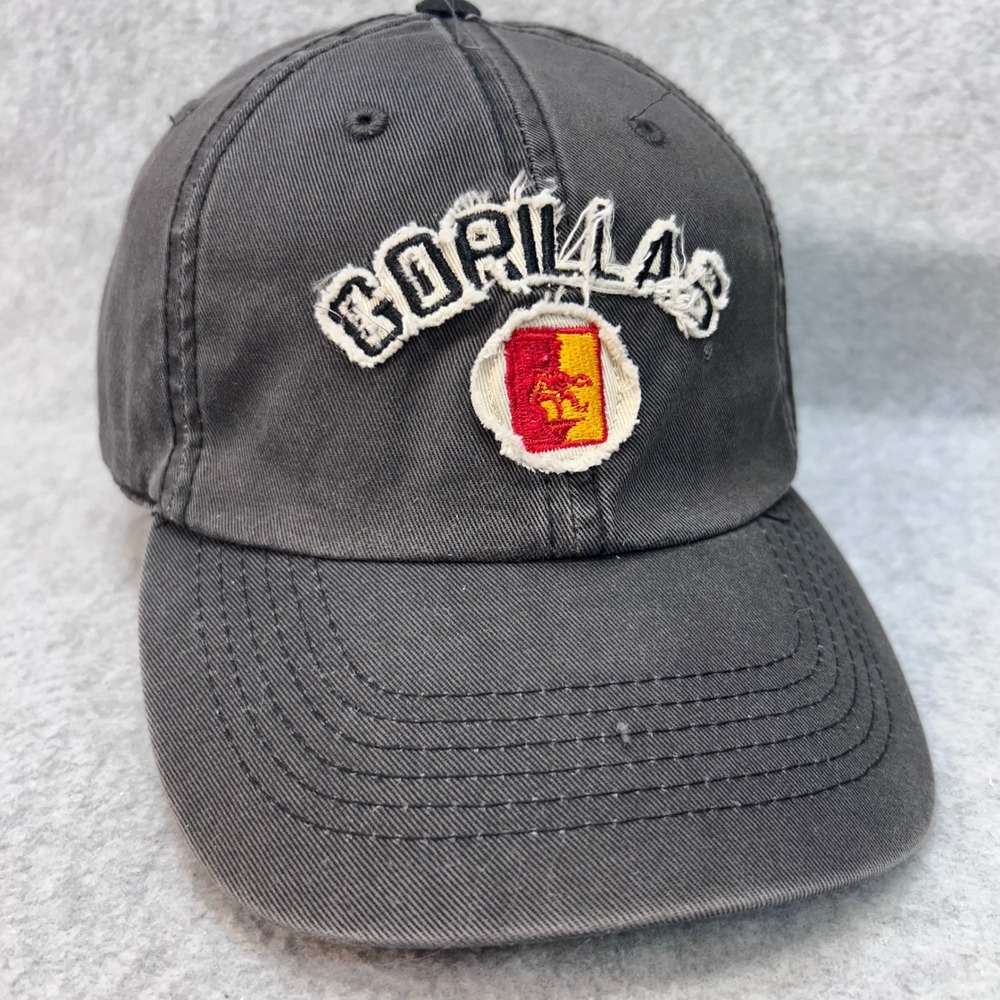Gorillas Pittsburg State Mens Gray NCAA Captivating Headgear Distressed Hat OSFM